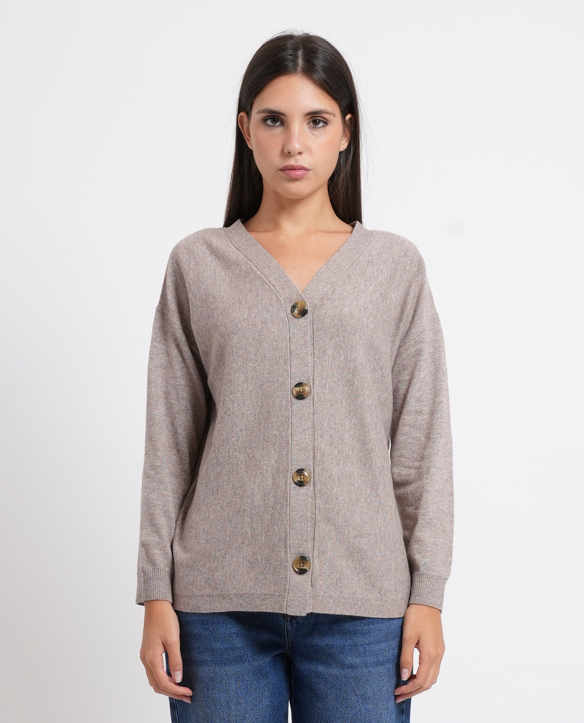 Cardigan donna Iblues in misto lana e cashmere 