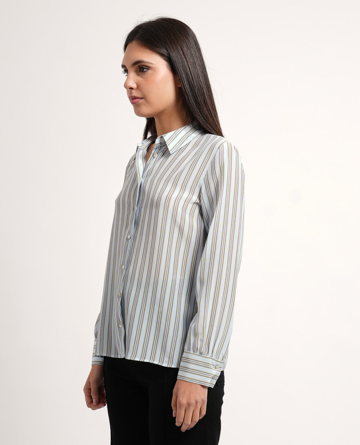 Camicia a manica lunga Iblues donna in seta 