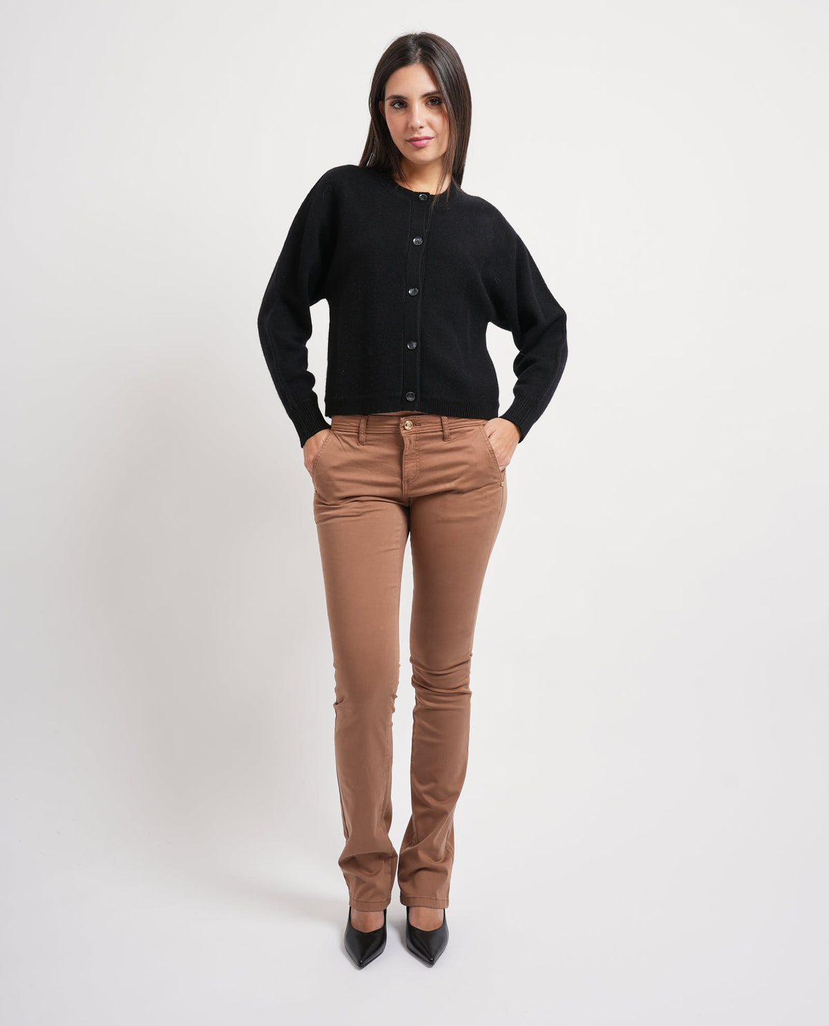 Cardigan donna Iblues in lana e cashmere 