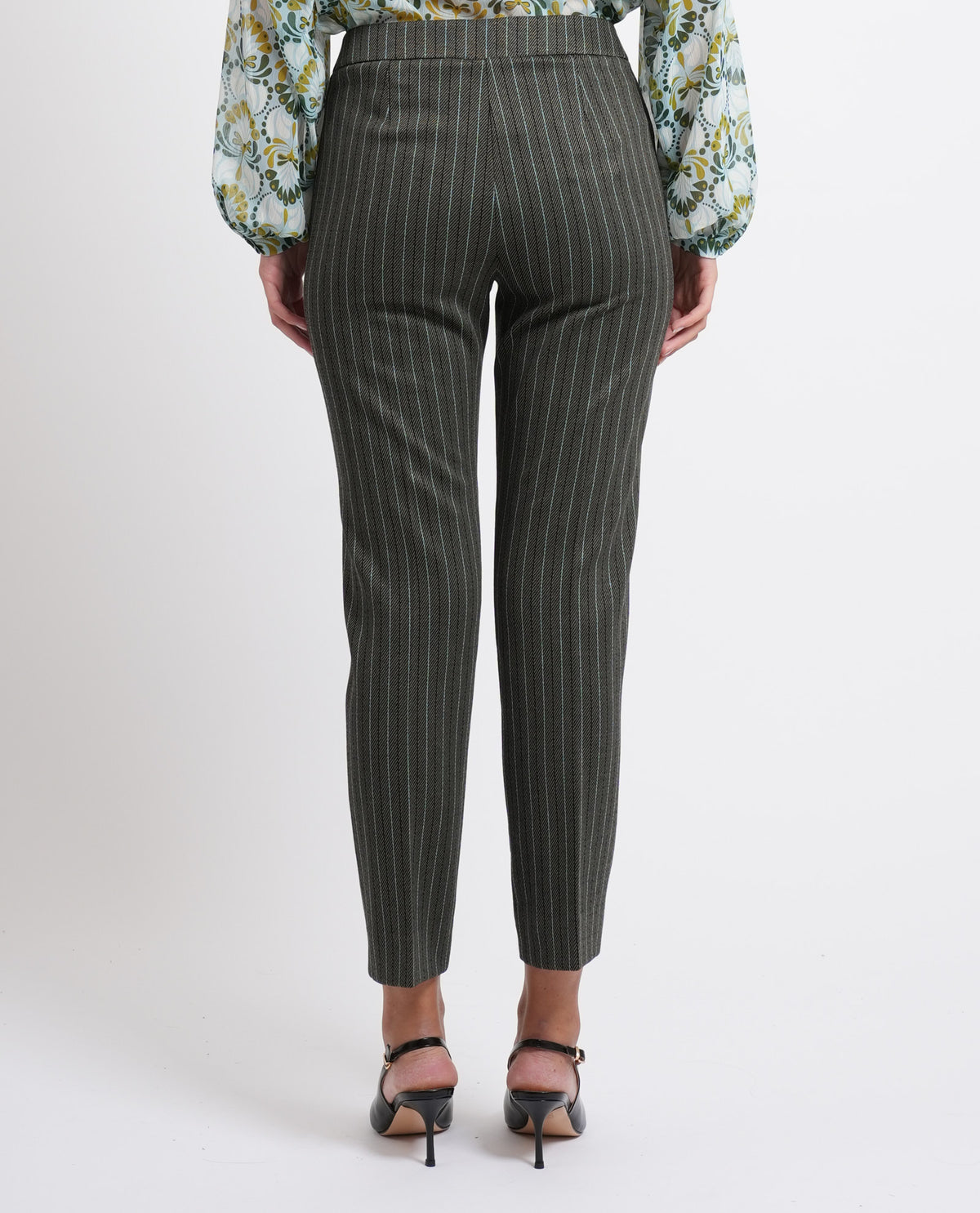 Pantaloni donna iBlues in jersey jacquard stretch 
