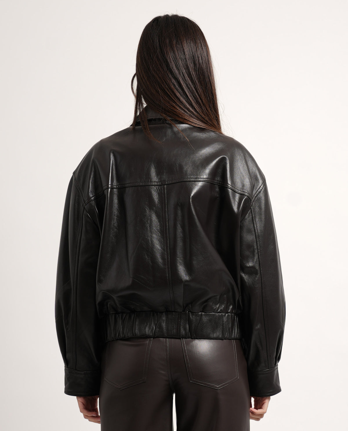 Giacca in pelle Iblues donna 