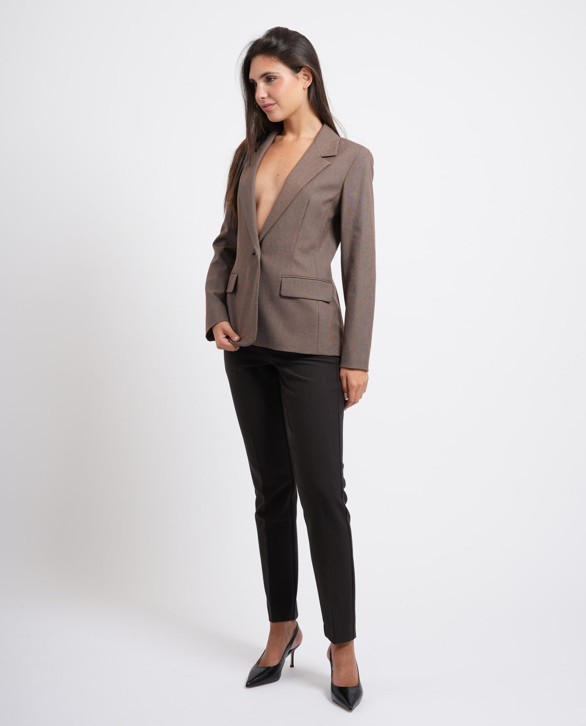 Blazer donna iBlues fit aderente 