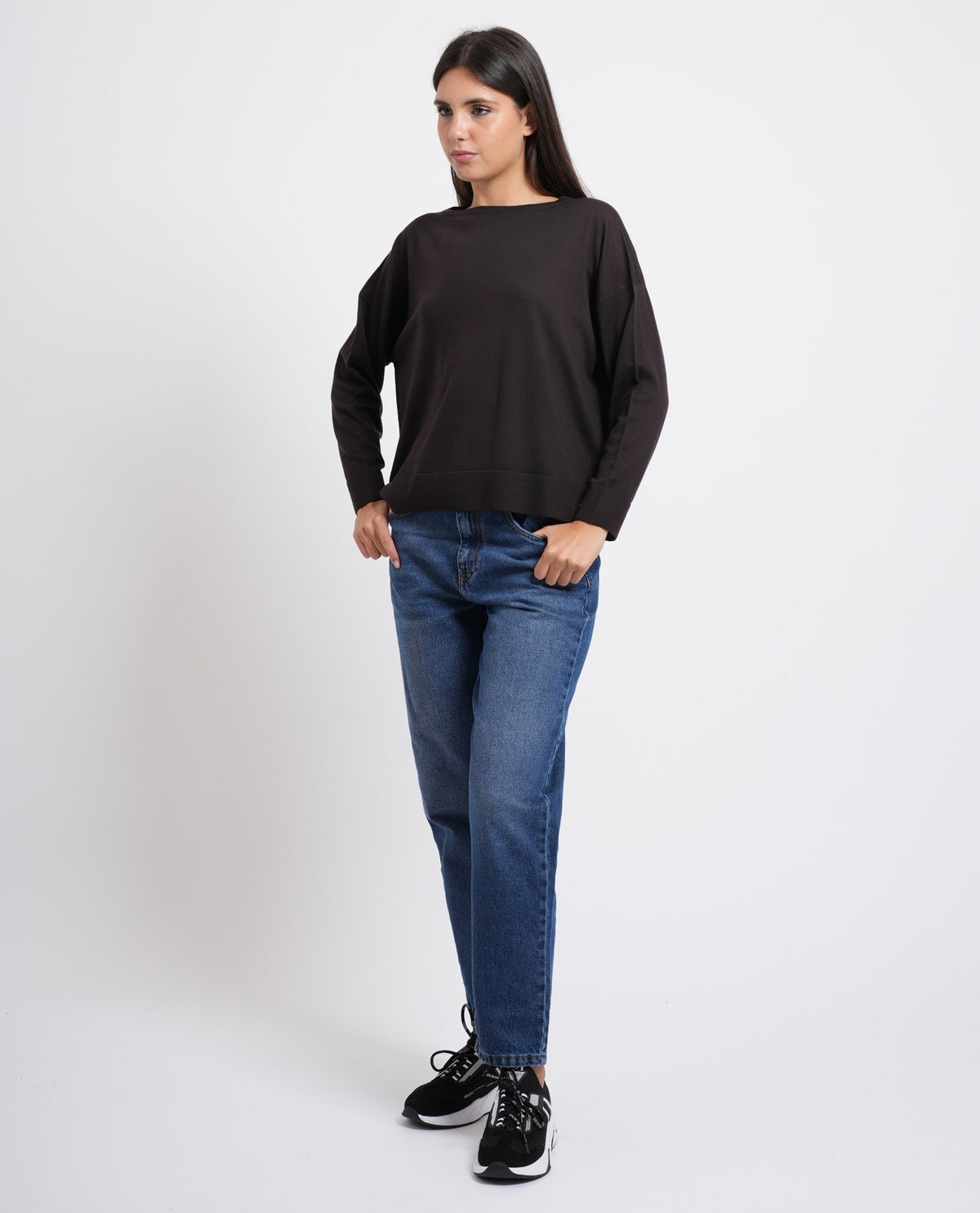 Maglia donna iBlues in lana fine 