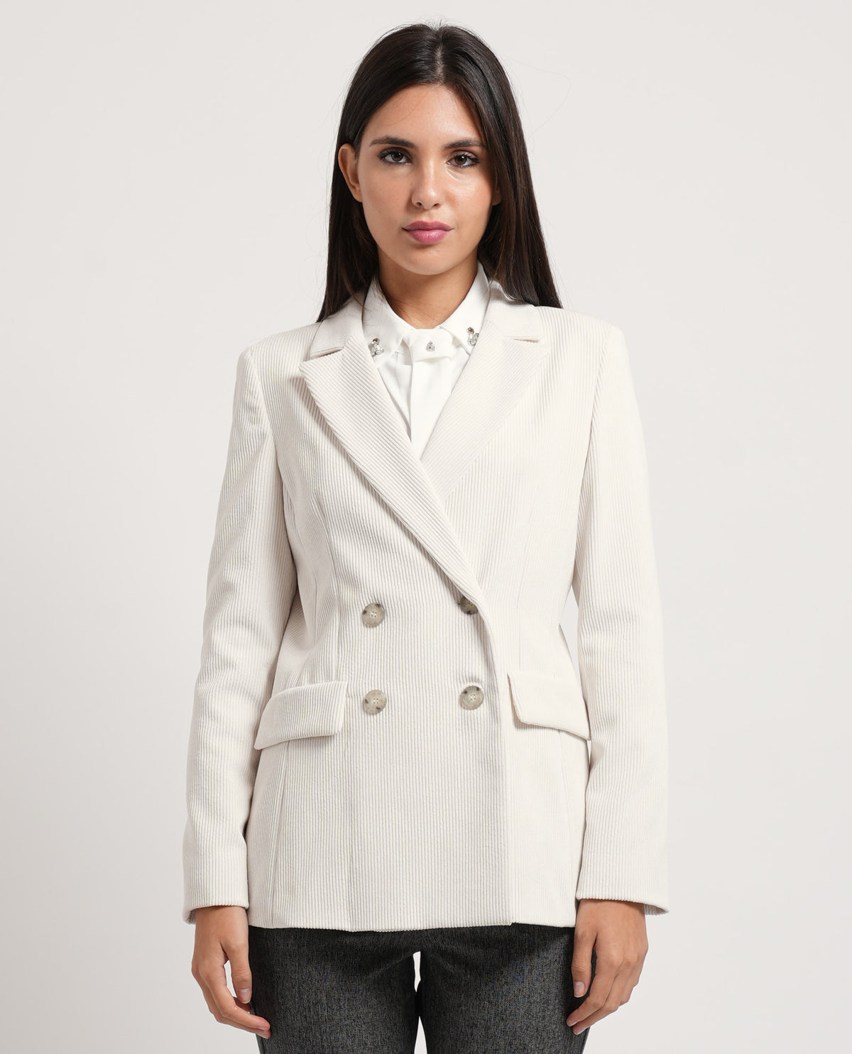 Blazer donna Iblues in velluto 