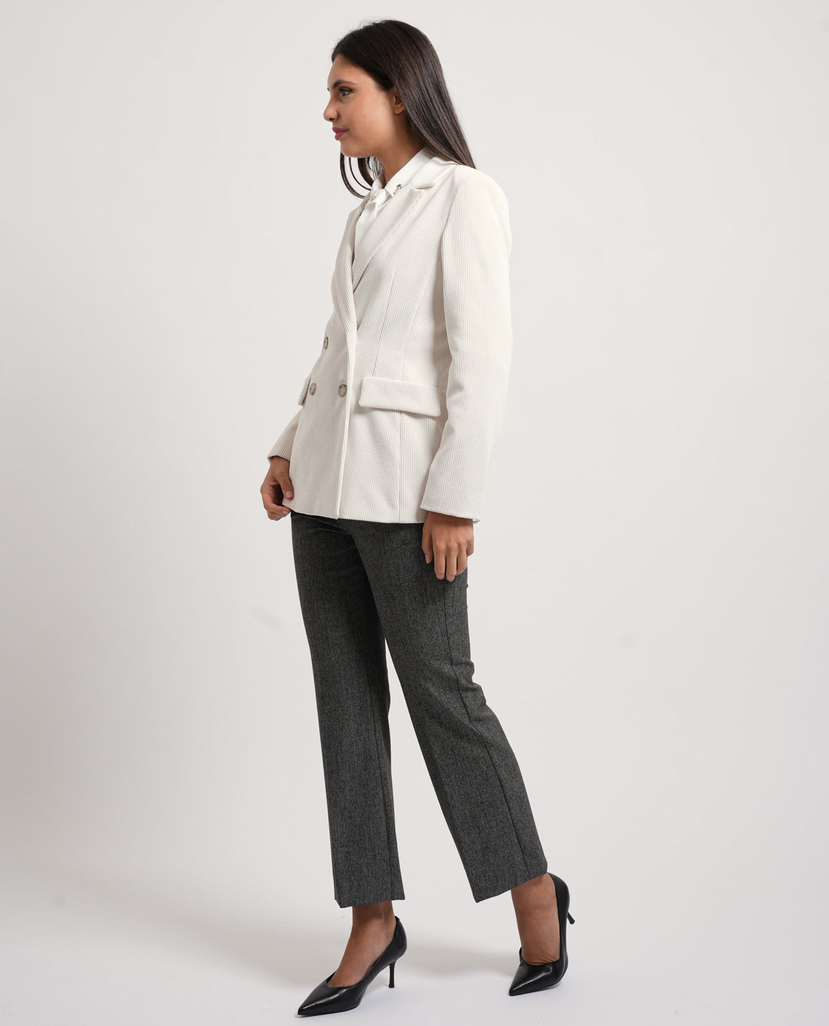 Blazer donna Iblues in velluto 