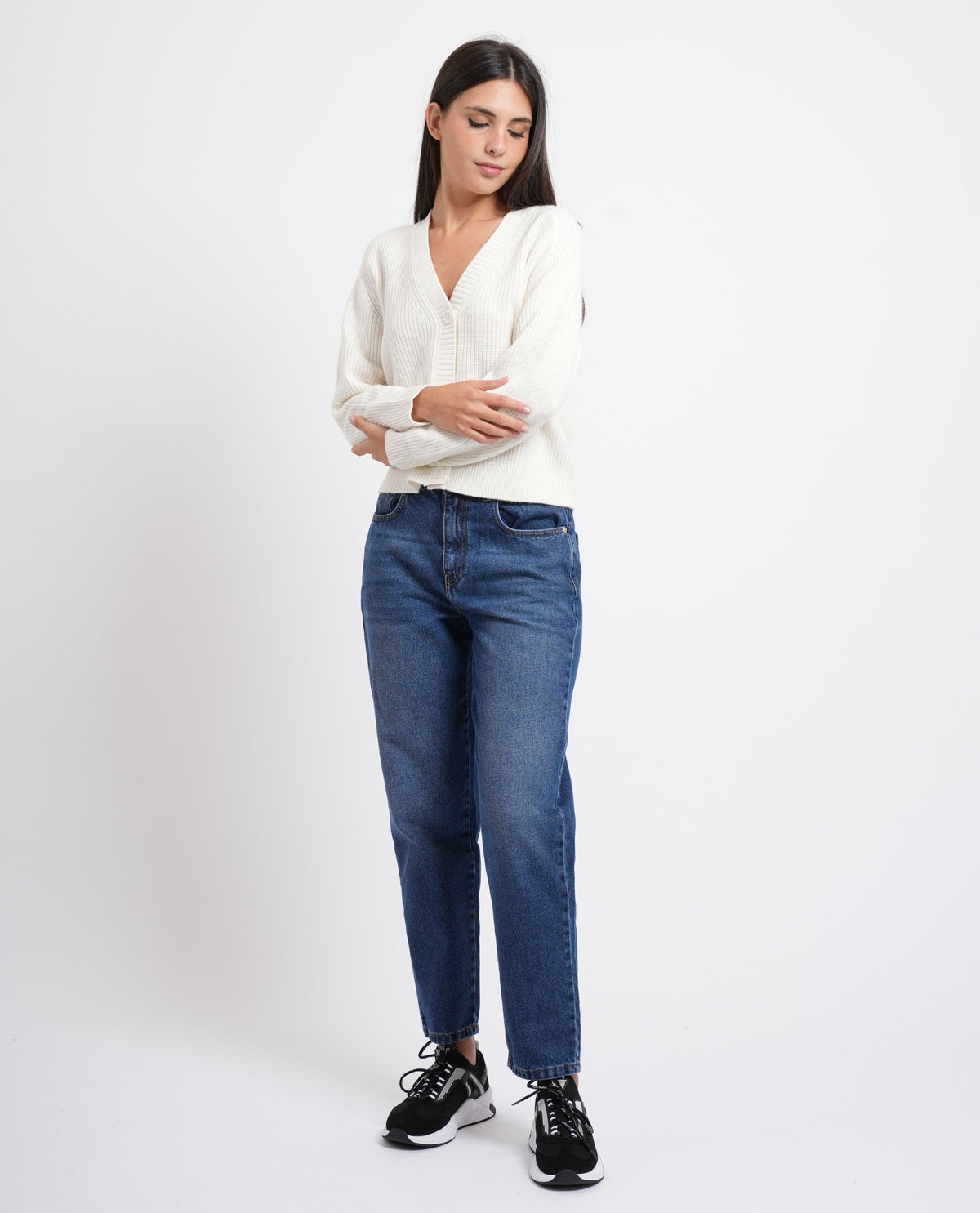 Cardigan donna iBlues scollo a V 