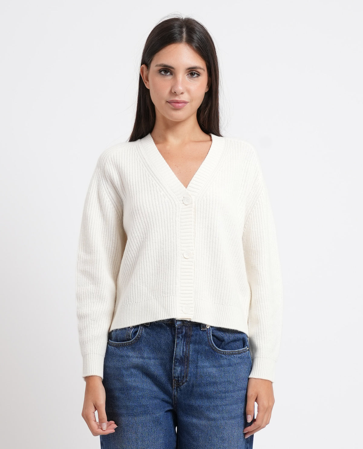 Cardigan donna iBlues scollo a V 