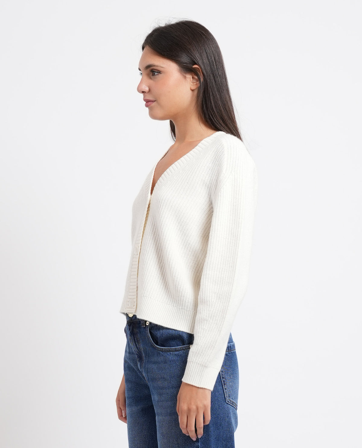 Cardigan donna iBlues scollo a V 