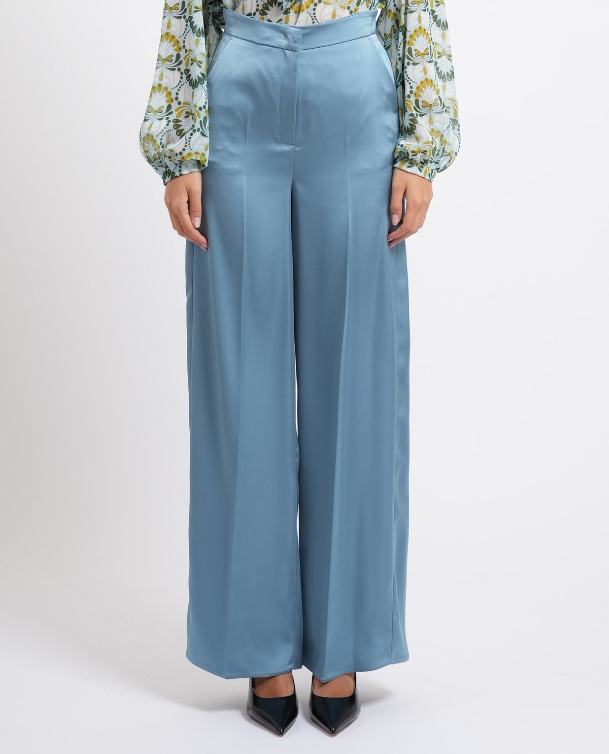Pantaloni in raso donna Iblues 