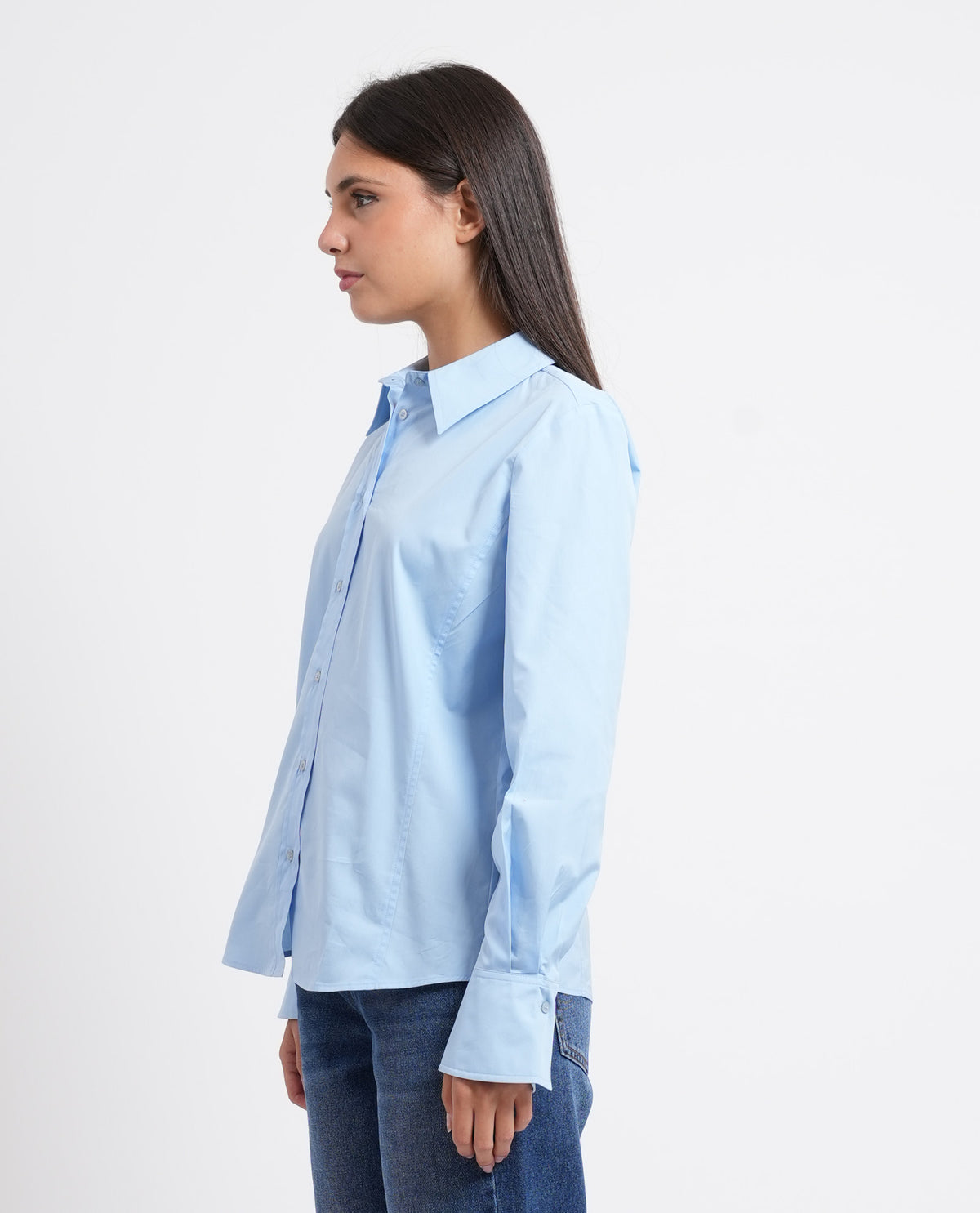 Camicia sfiancata dritta Iblues donna 