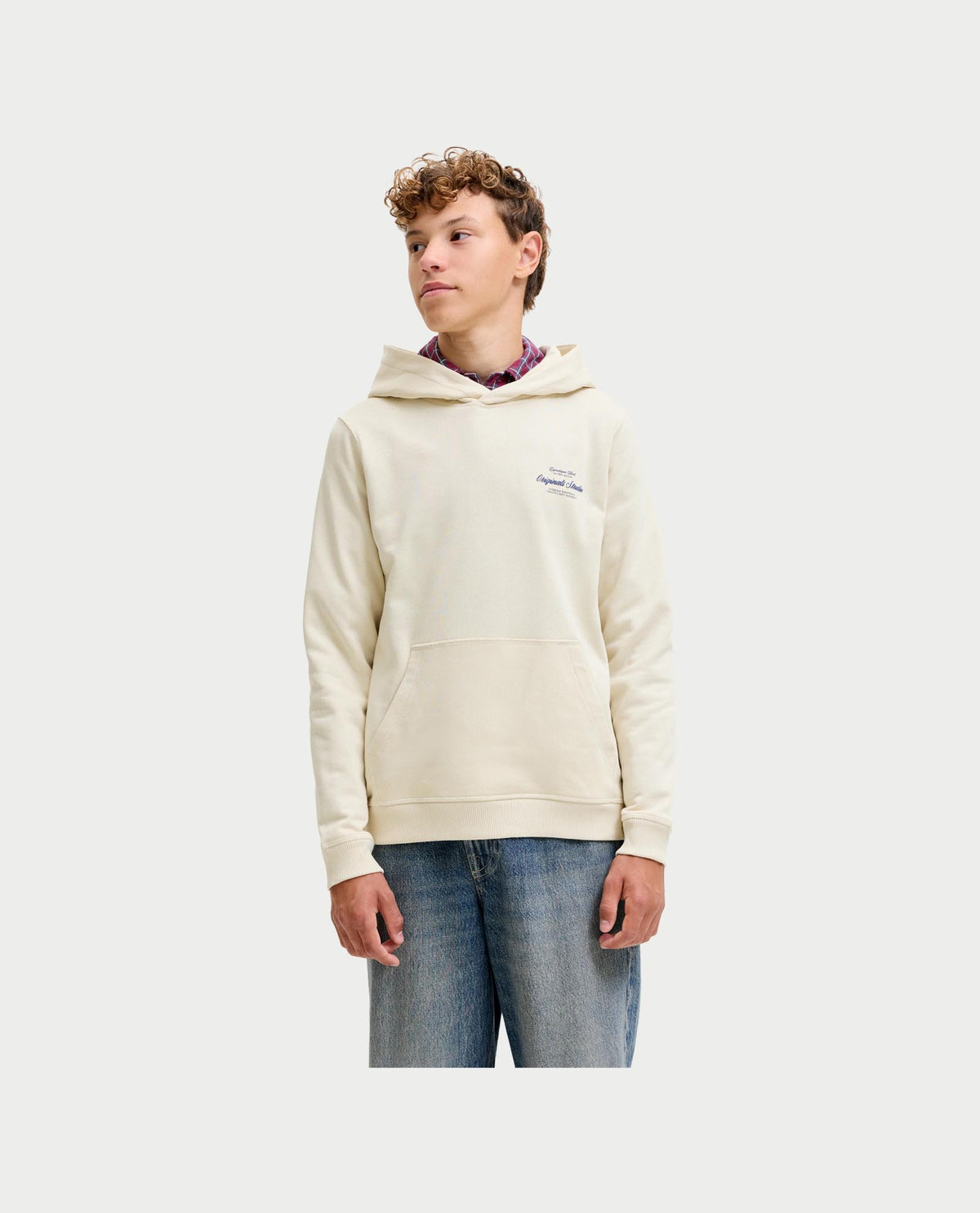 Felpa ragazzo Jack & Jones con cappuccio 