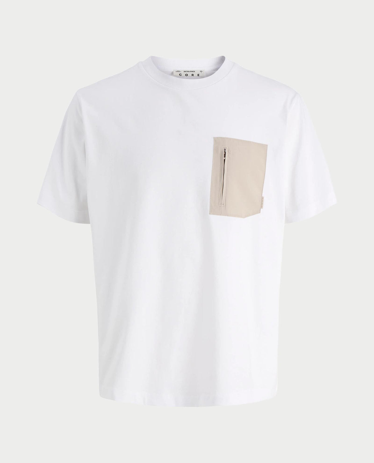 T-shirt Jack&Jones bambino con tasca con zip 