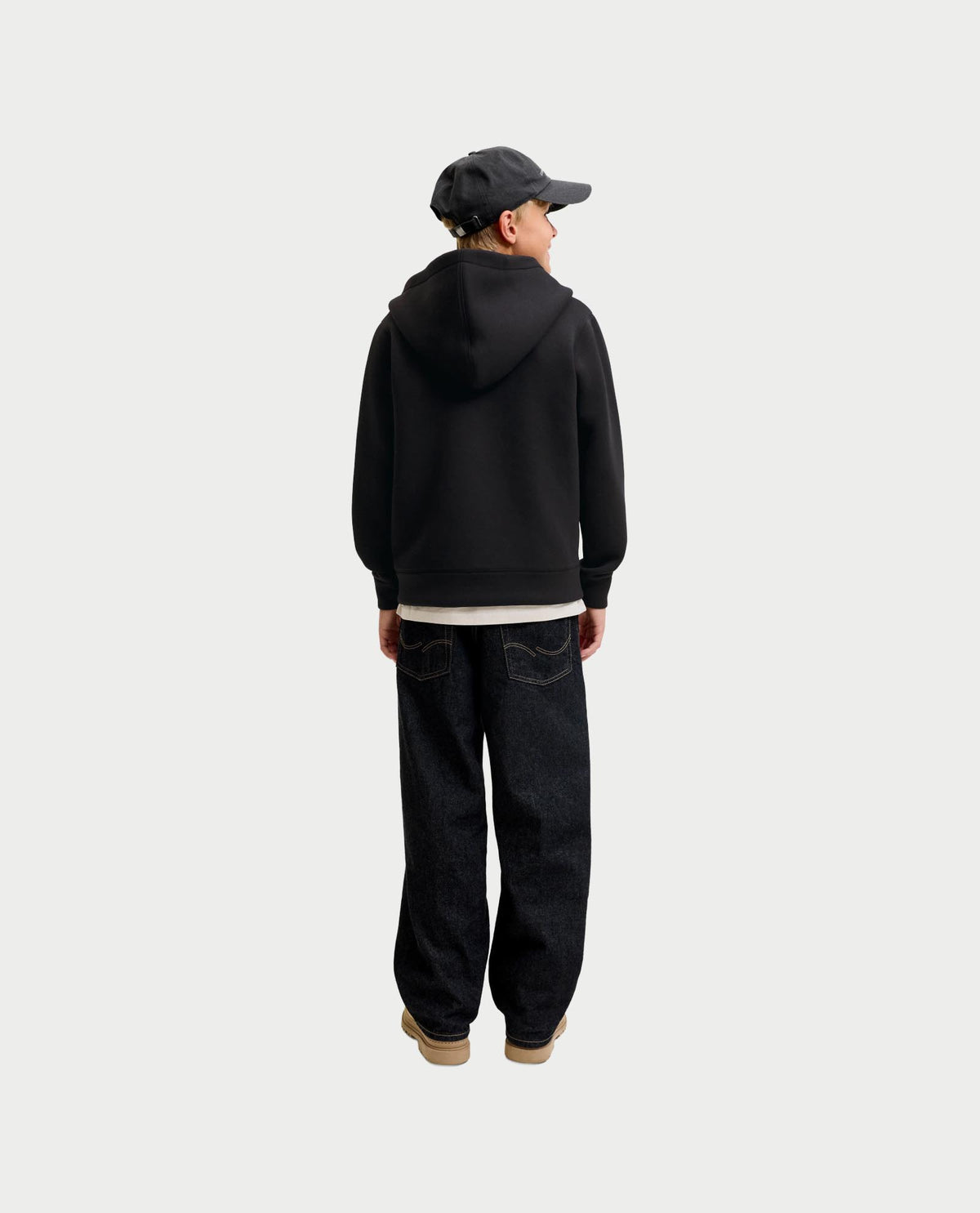 Felpa fullzip Jack&Jones bambino doppio cursore 