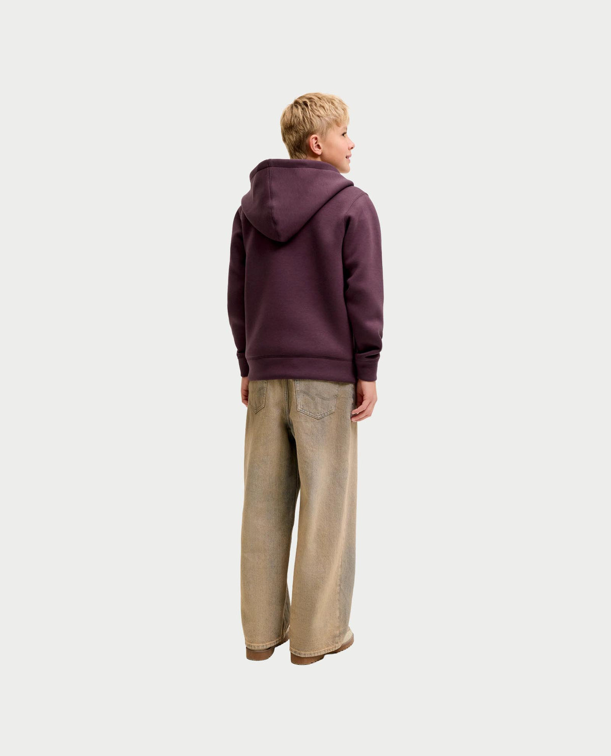Felpa fullzip Jack&Jones bambino doppio cursore 