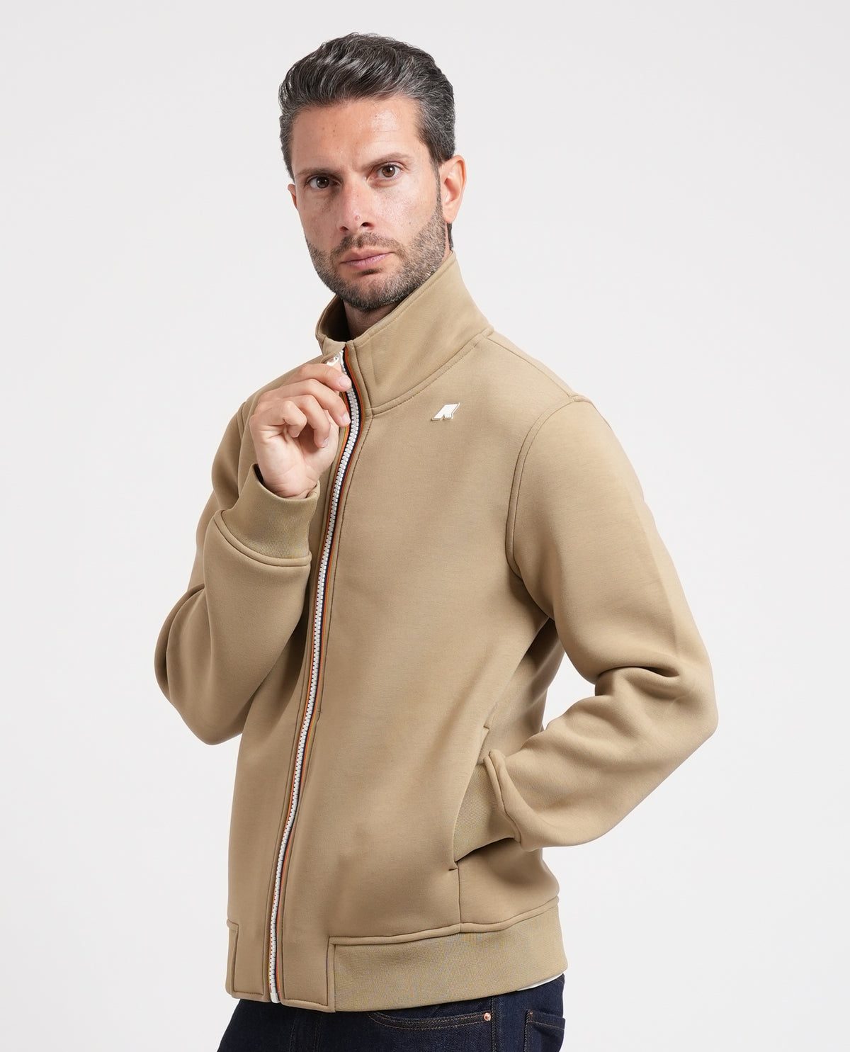 Felpa uomo Finn Space di K-way in neoprene 