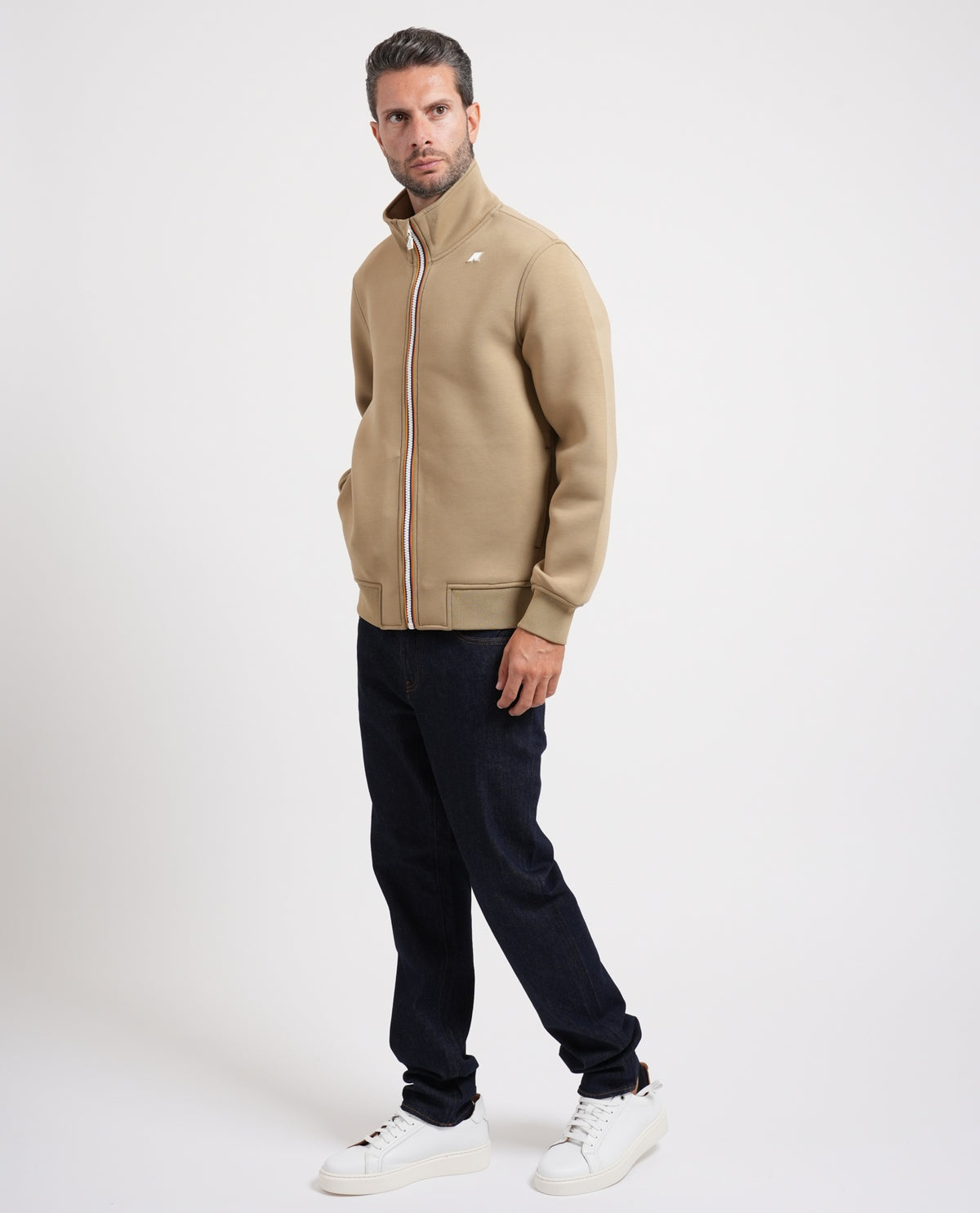 Felpa uomo Finn Space di K-way in neoprene 