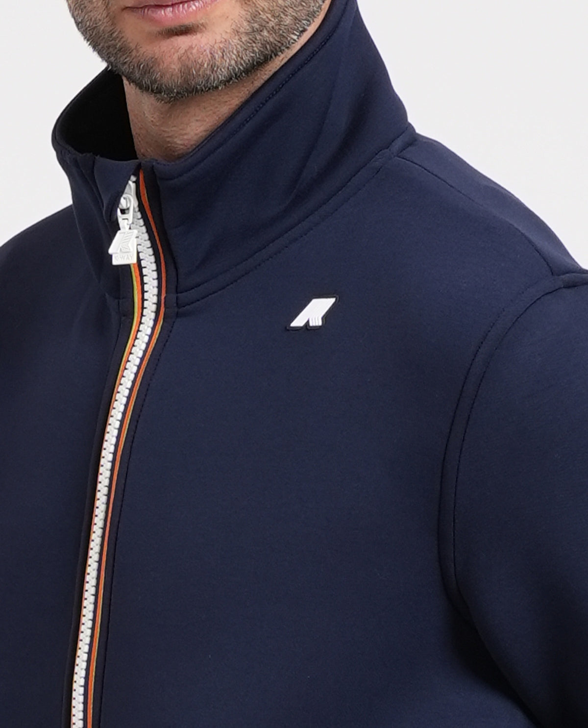 Felpa uomo Finn Space di K-way in neoprene 