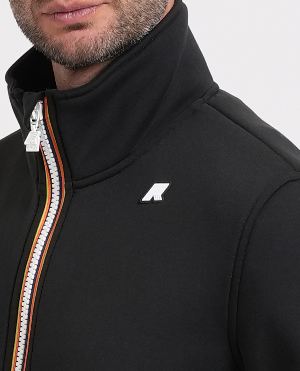 Felpa uomo Finn Space di K-way in neoprene 
