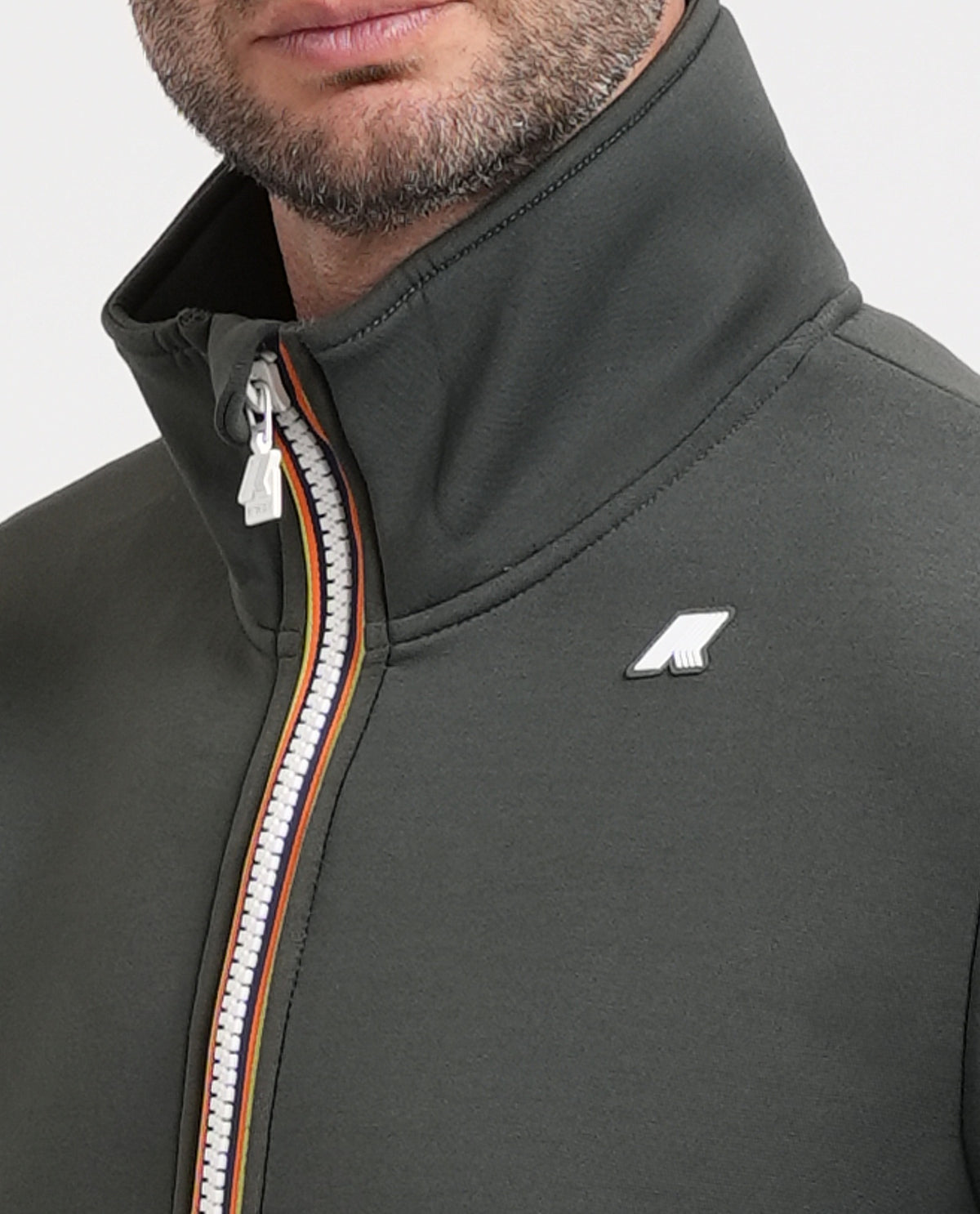 Felpa uomo Finn Space di K-way in neoprene 