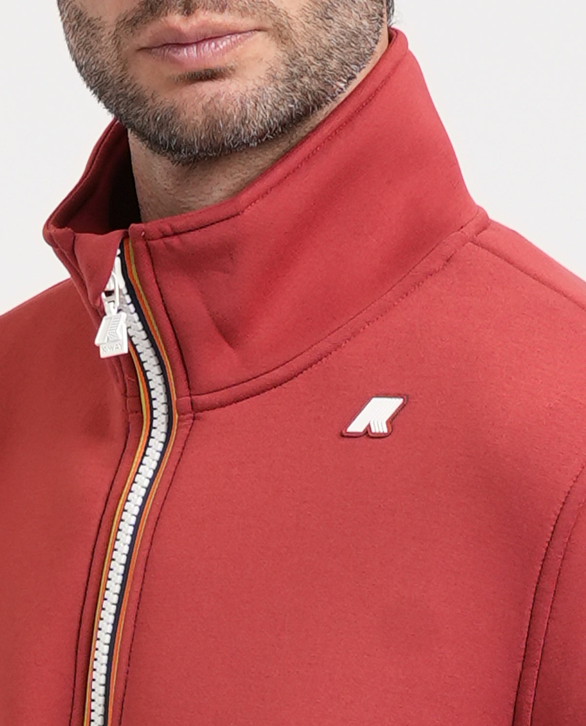 Felpa uomo Finn Space di K-way in neoprene 