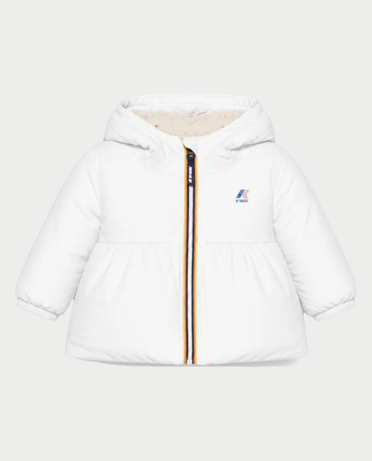 Piumino impermeabile K-way bambina 