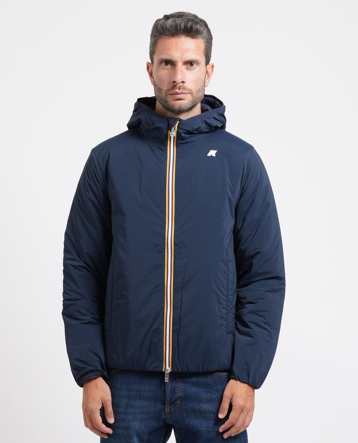 Giacca corta uomo Jack Warm di K-way antivento 