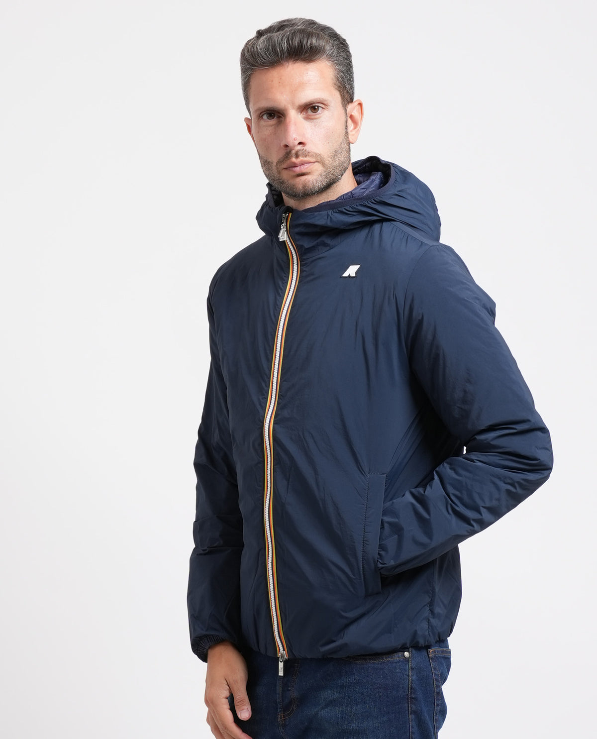Giacca corta uomo Jack Warm di K-way antivento 