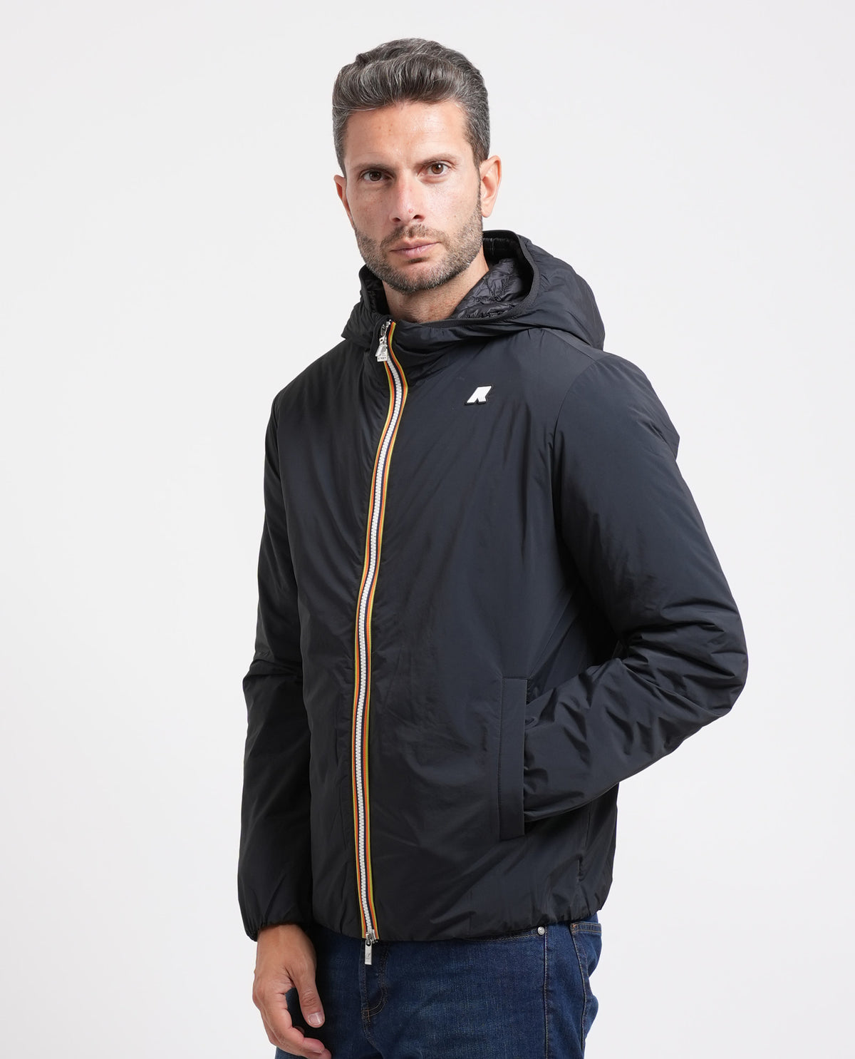 Giacca corta uomo Jack Warm di K-way antivento 