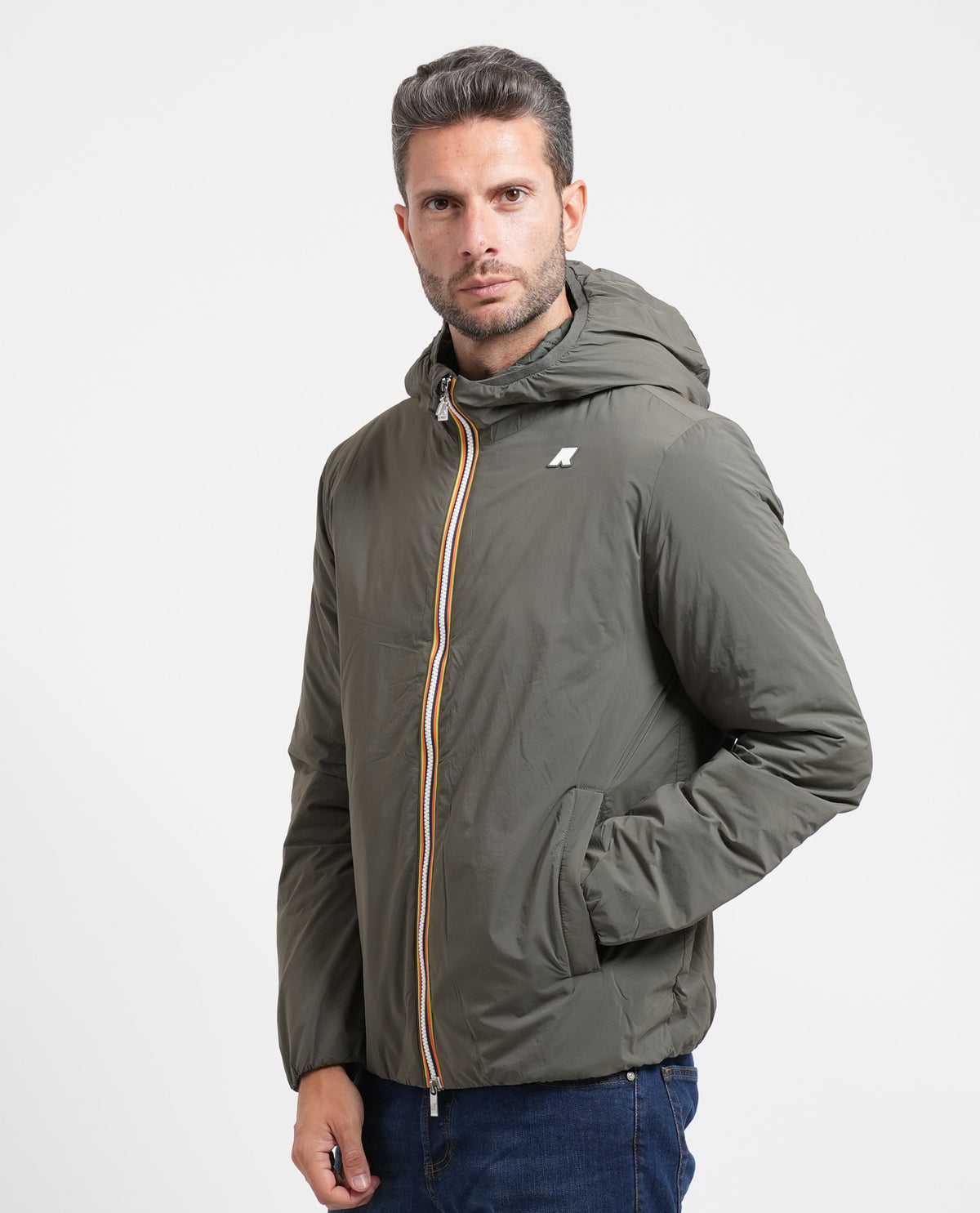 Giacca corta uomo Jack Warm di K-way antivento 