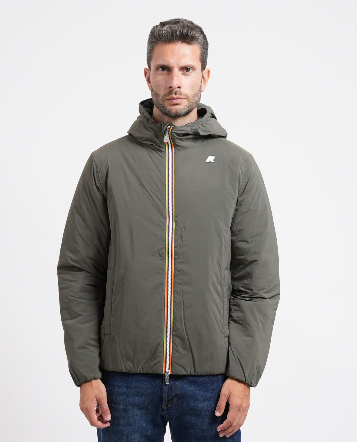 Giacca corta uomo Jack Warm di K-way antivento 