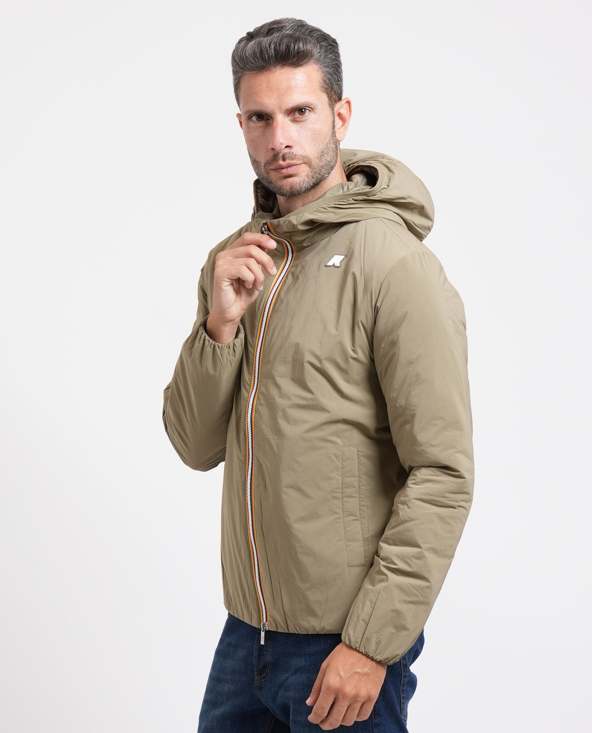 Giacca corta uomo Jack Warm di K-way antivento 