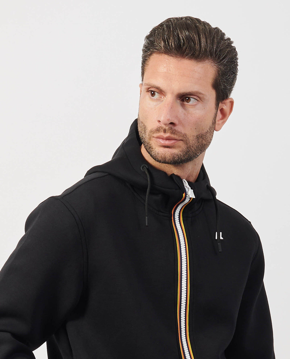 Felpa uomo Rainer K-way con cappuccio e logo 