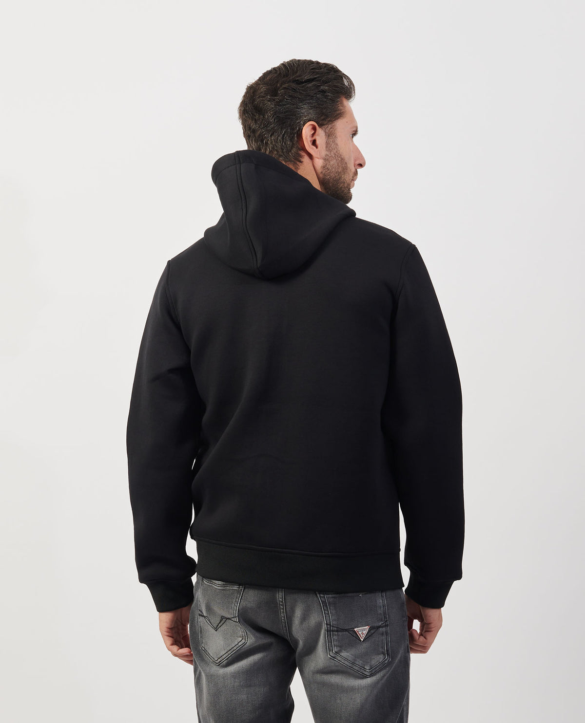 Felpa uomo Rainer K-way con cappuccio e logo 
