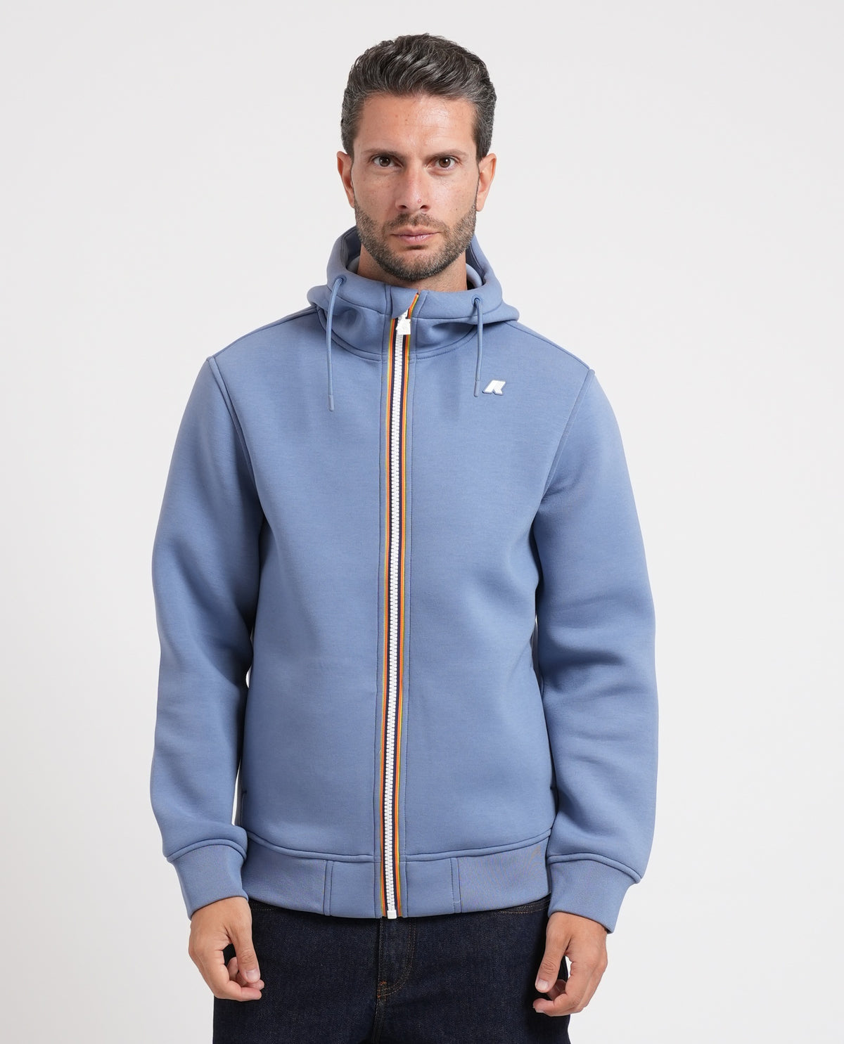 Felpa uomo Rainer K-way con cappuccio e logo 