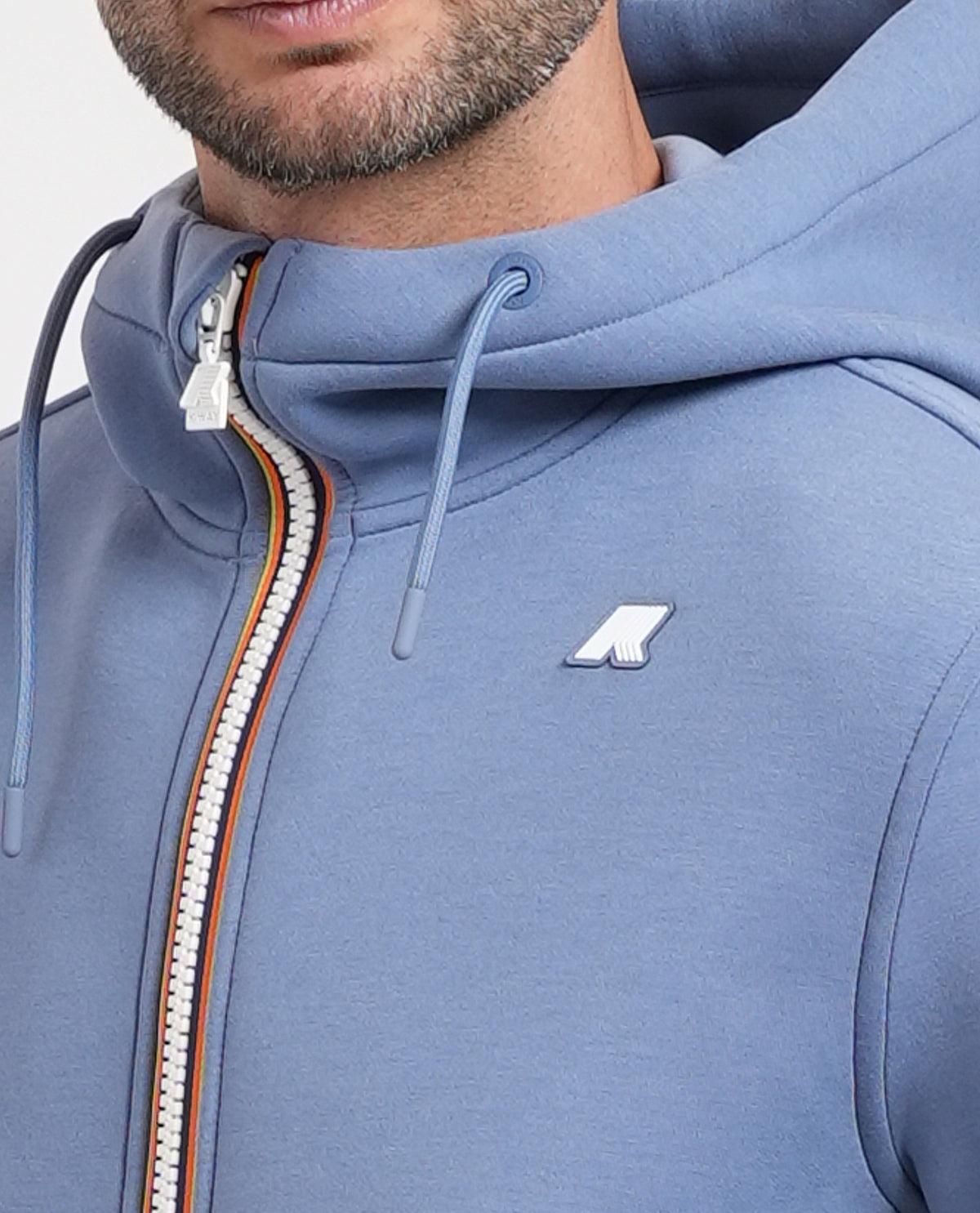 Felpa uomo Rainer K-way con cappuccio e logo 