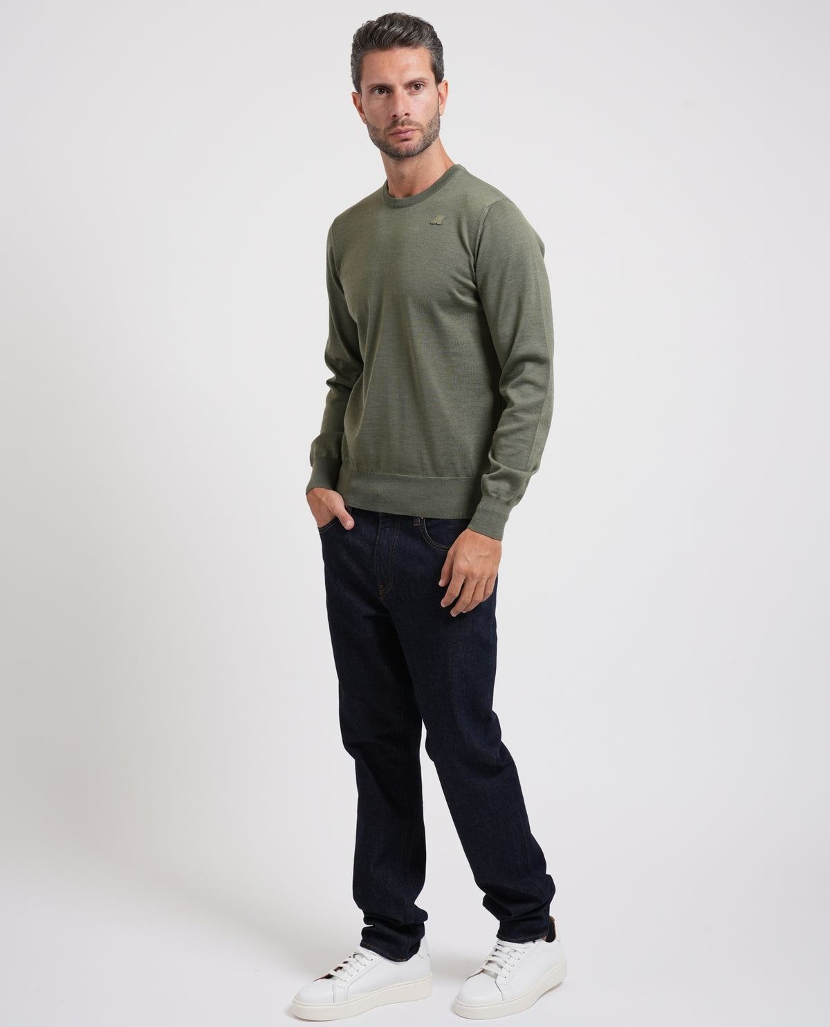 Pullover uomo Sebastien Merino di K-way in lana 