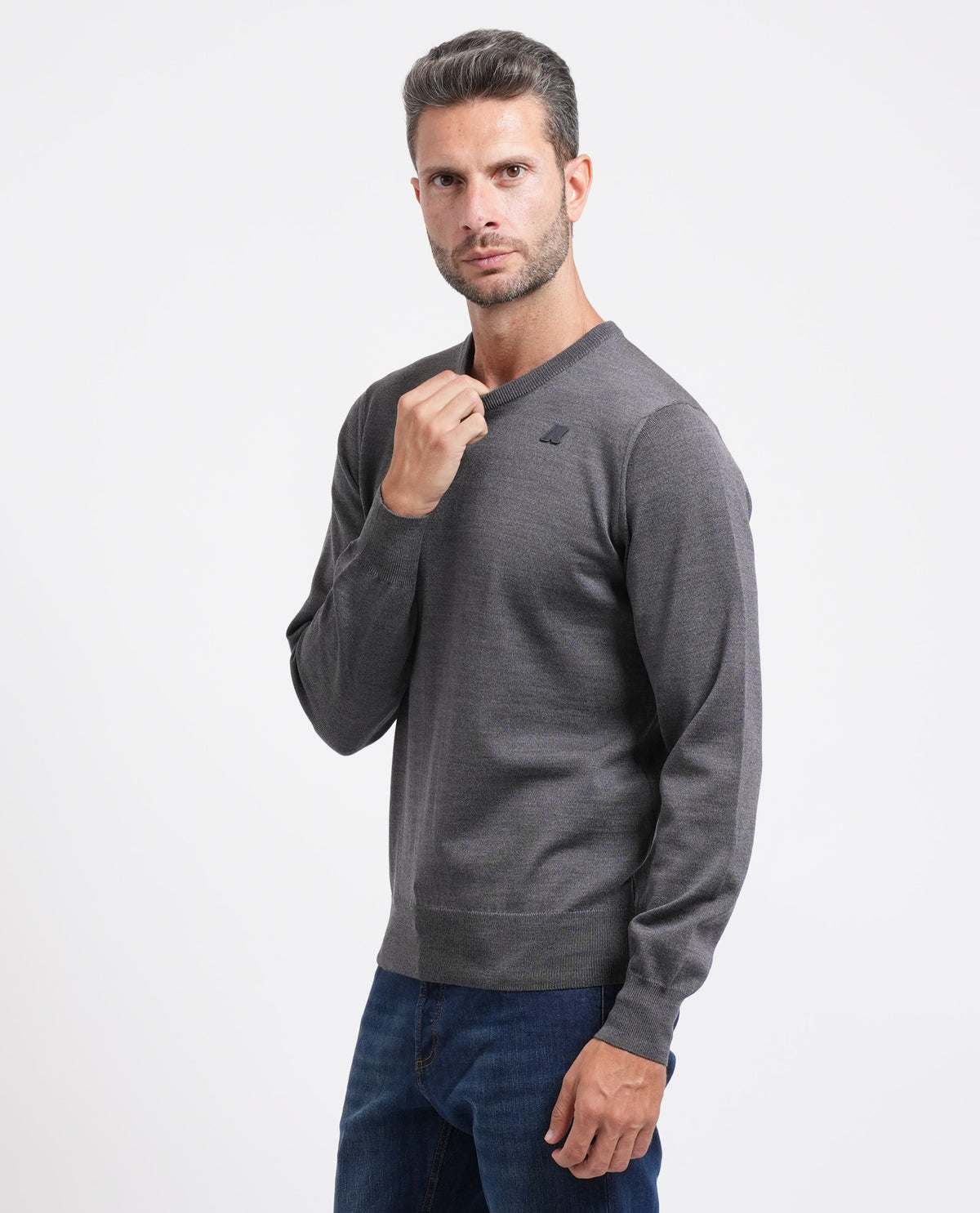 Pullover uomo Sebastien Merino di K-way in lana 