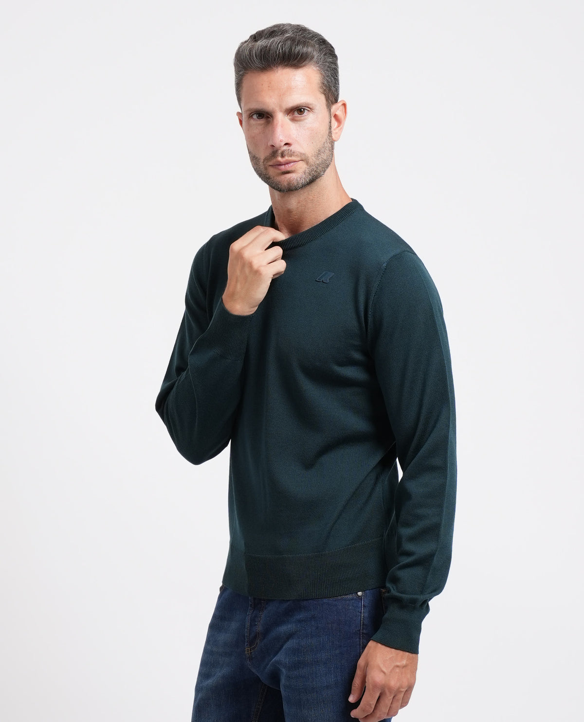 Pullover uomo Sebastien Merino di K-way in lana 
