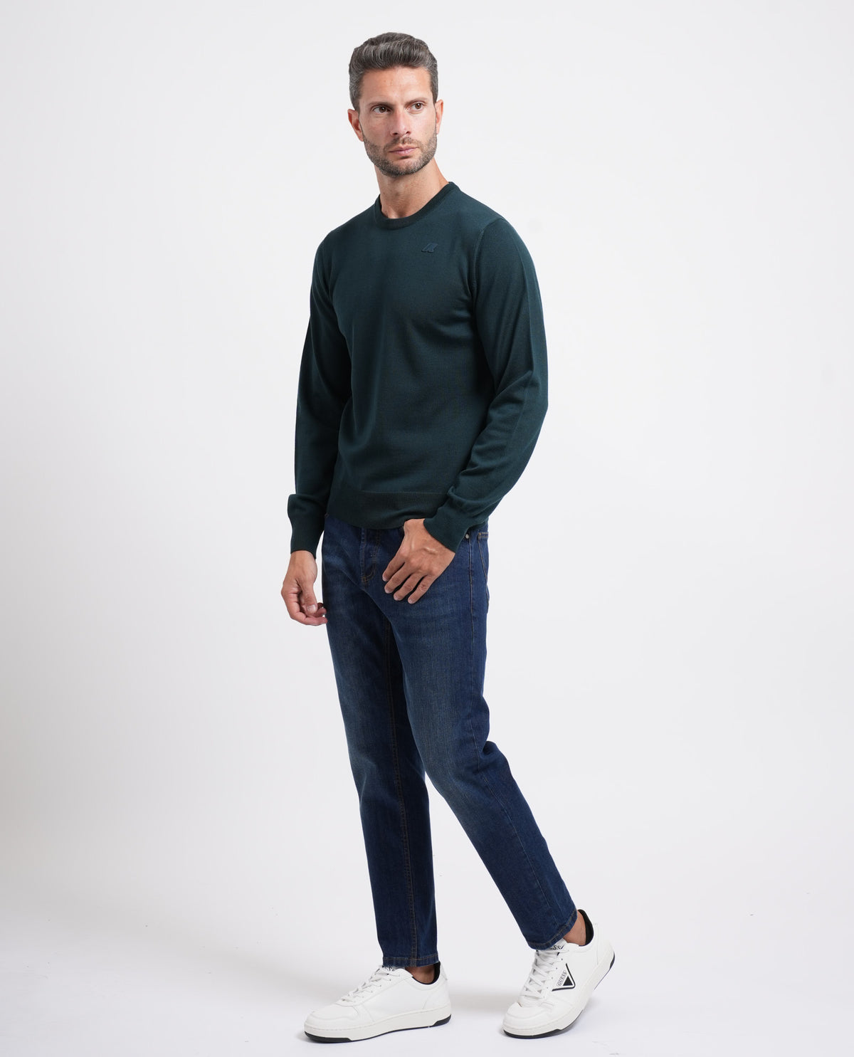 Pullover uomo Sebastien Merino di K-way in lana 