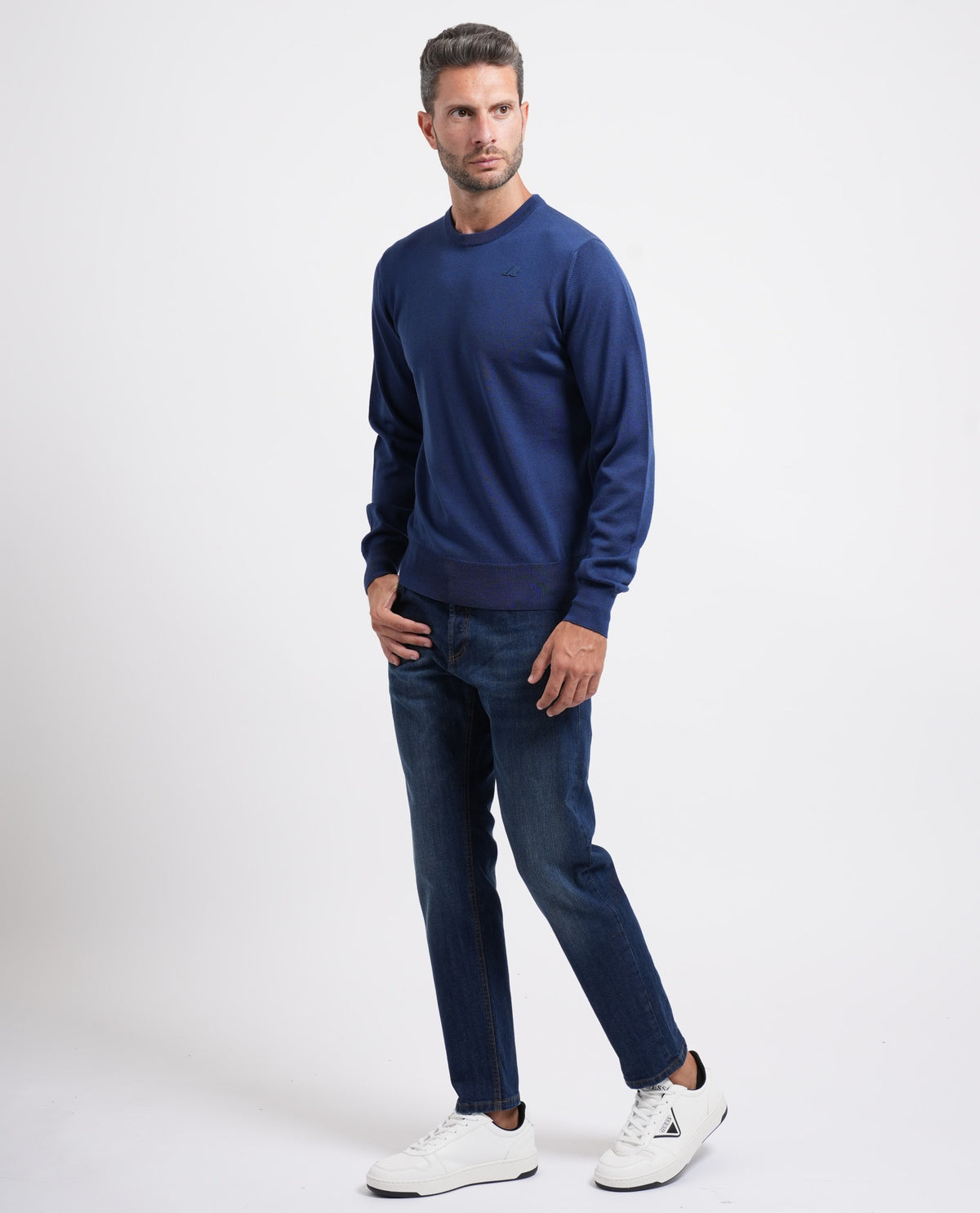 Pullover uomo Sebastien Merino di K-way in lana 