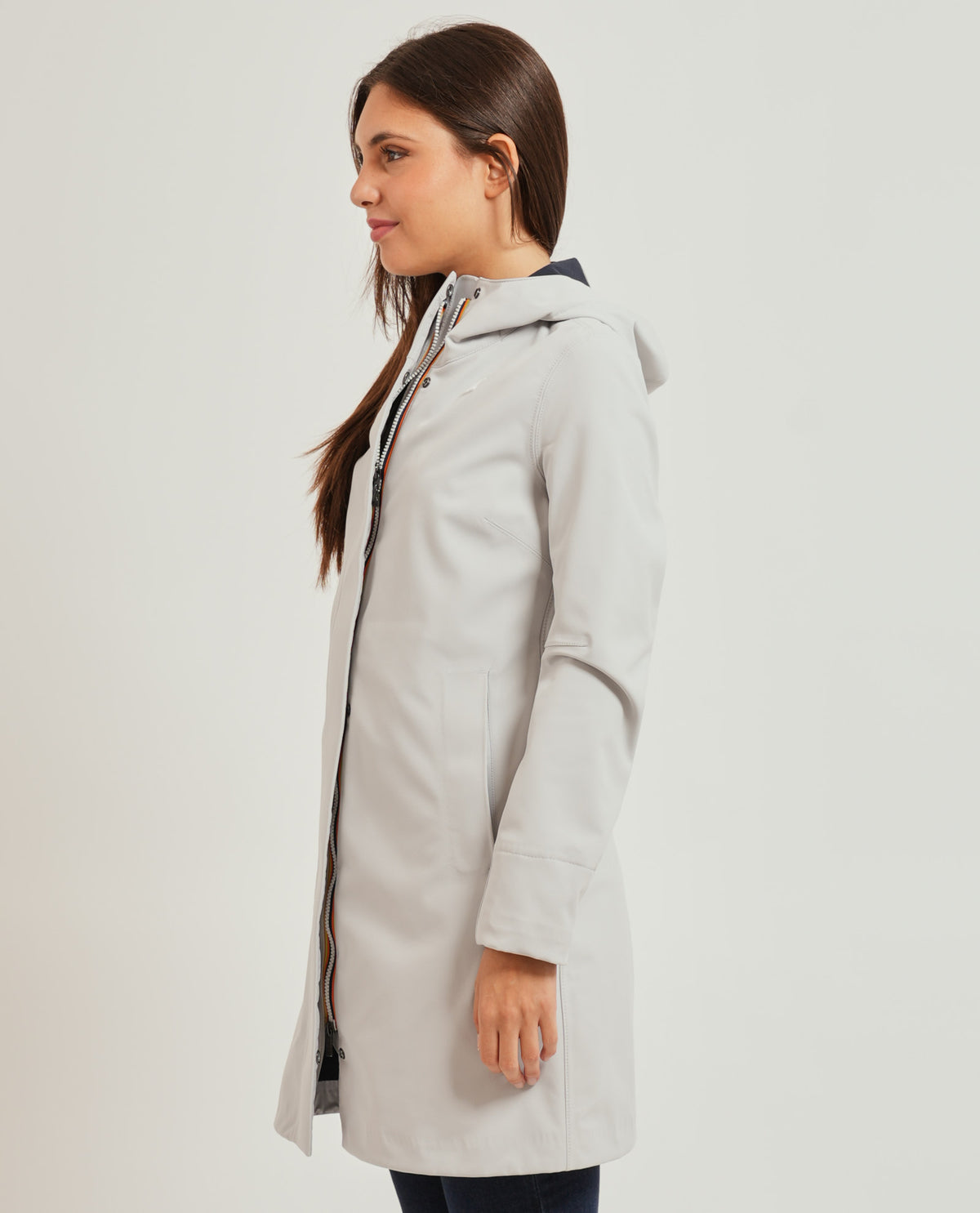 Giacca donna Stephy Bonded di K-way a tre quarti 