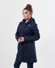 Giacca lunga donna Mathy di K-way con cappuccio