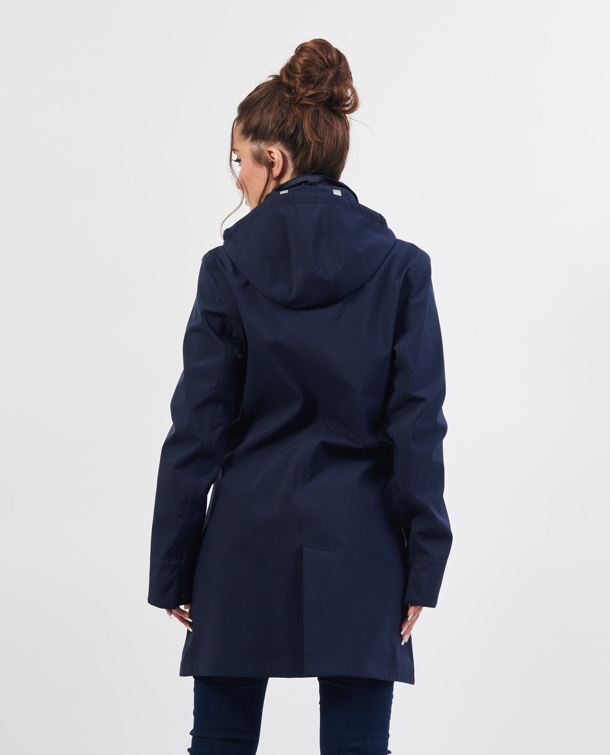 Giacca lunga donna Mathy di K-way con cappuccio 