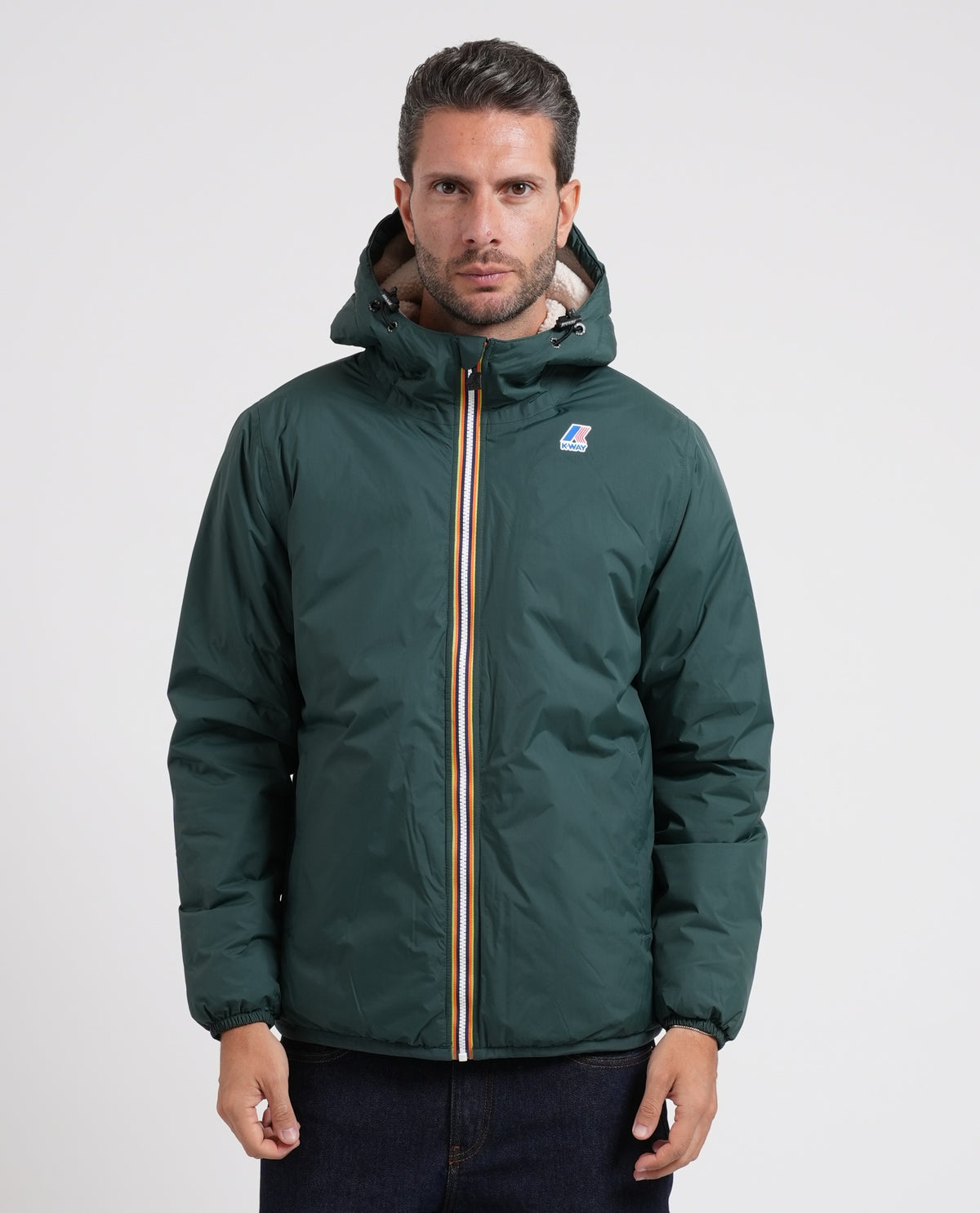 Giacca corta Claude Orsetto di K-way 
