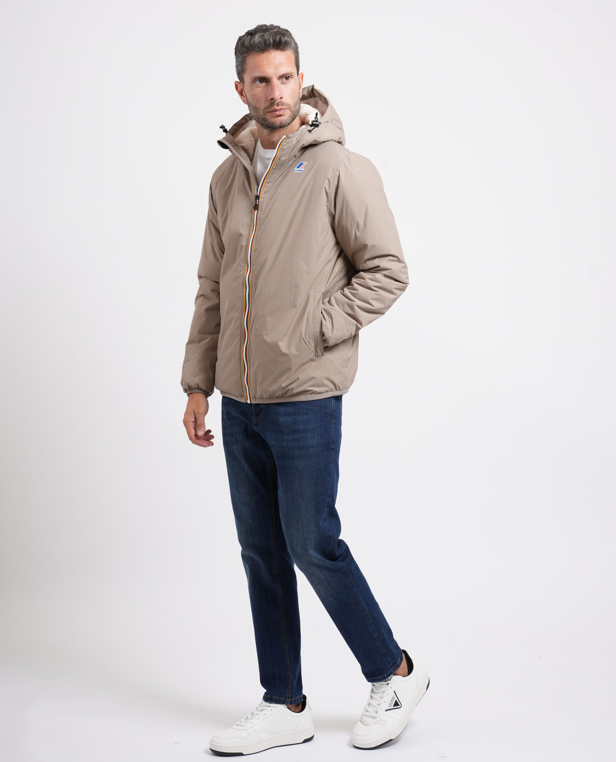 Giacca corta Claude Orsetto di K-way 