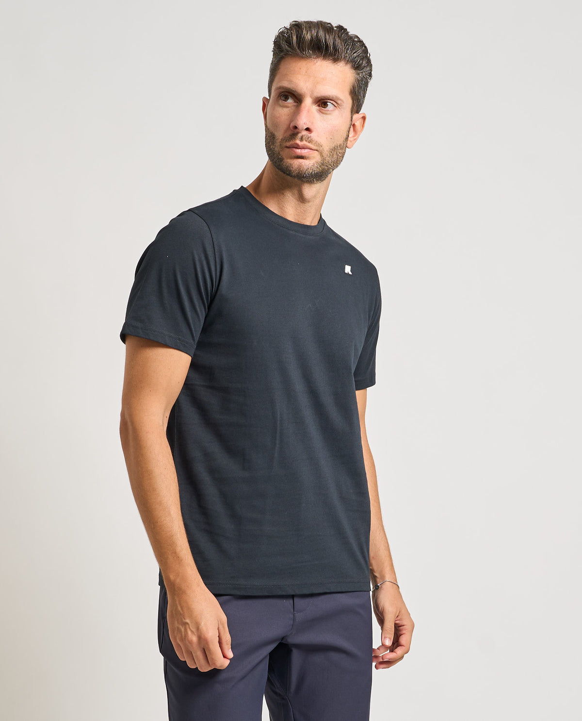 T-shirt uomo K-way basic girocollo 