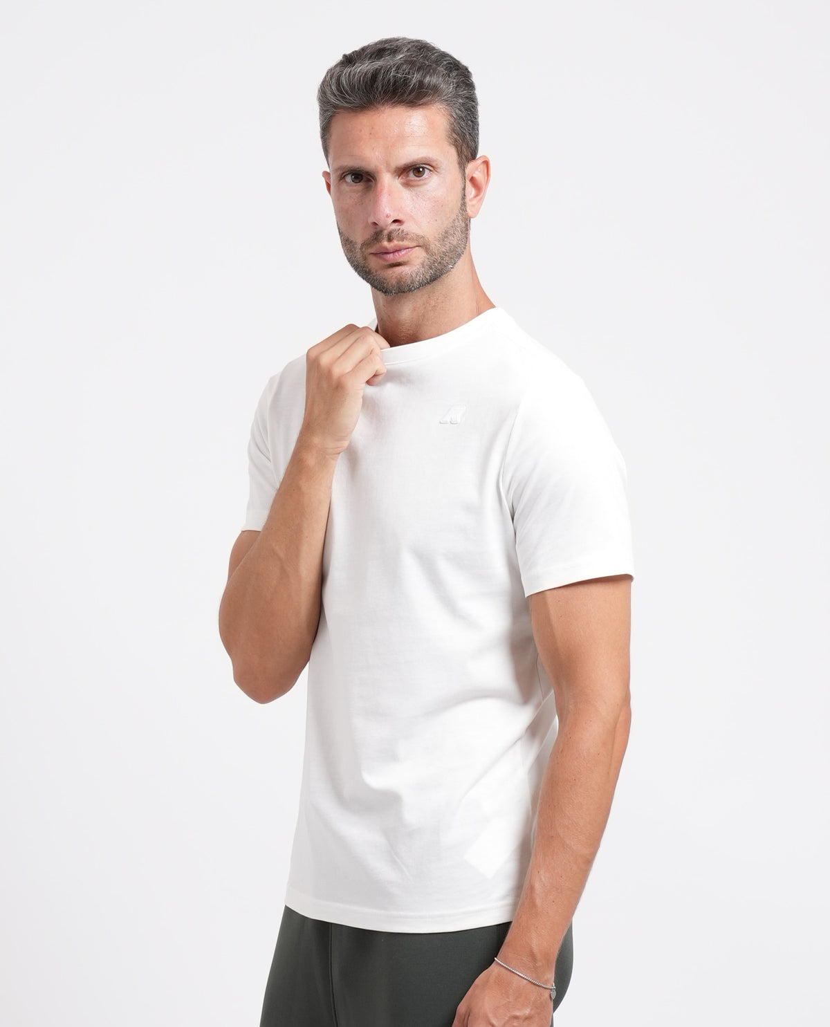 T-shirt uomo K-way basic girocollo 
