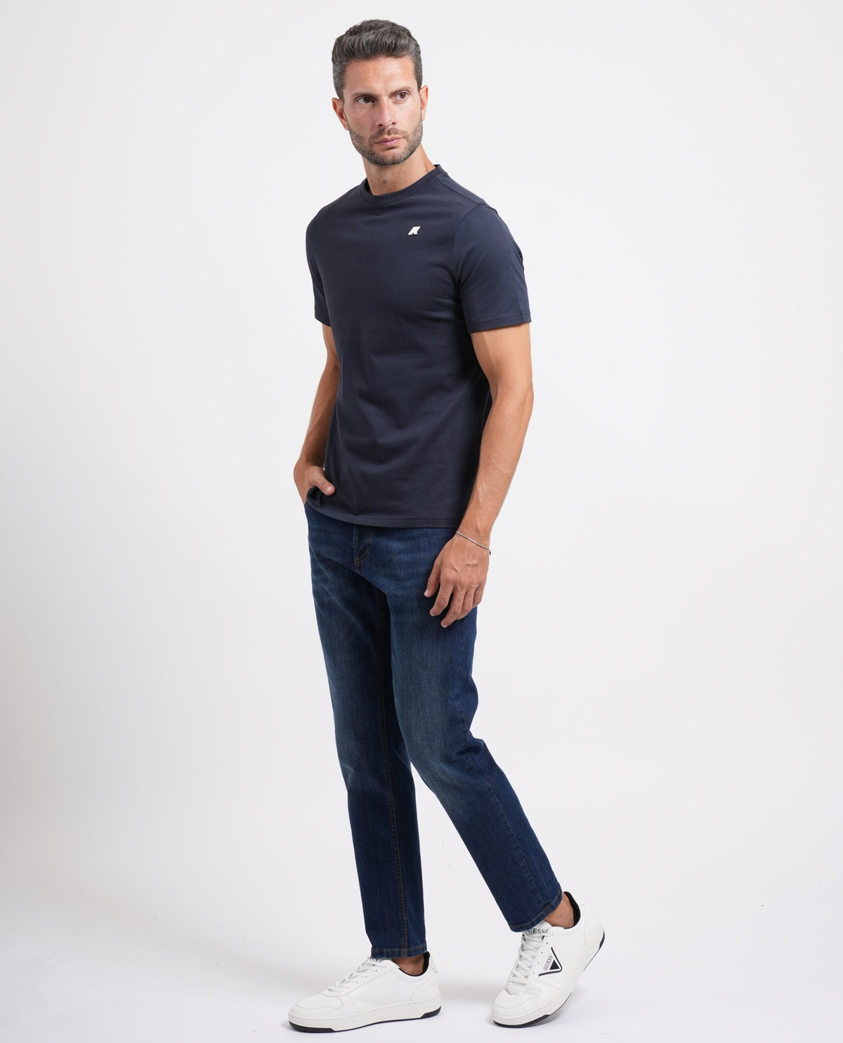T-shirt uomo K-way basic girocollo 