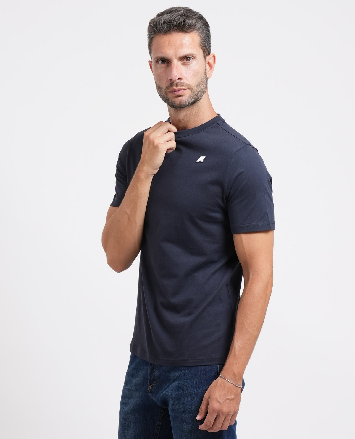 T-shirt uomo K-way basic girocollo 