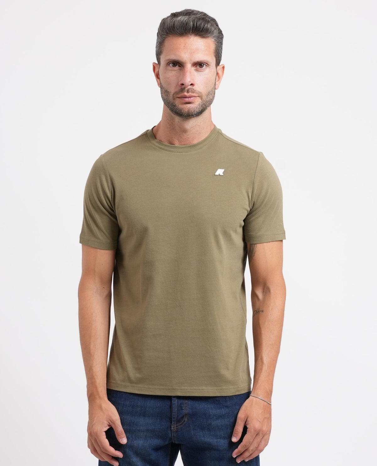T-shirt uomo K-way basic girocollo 